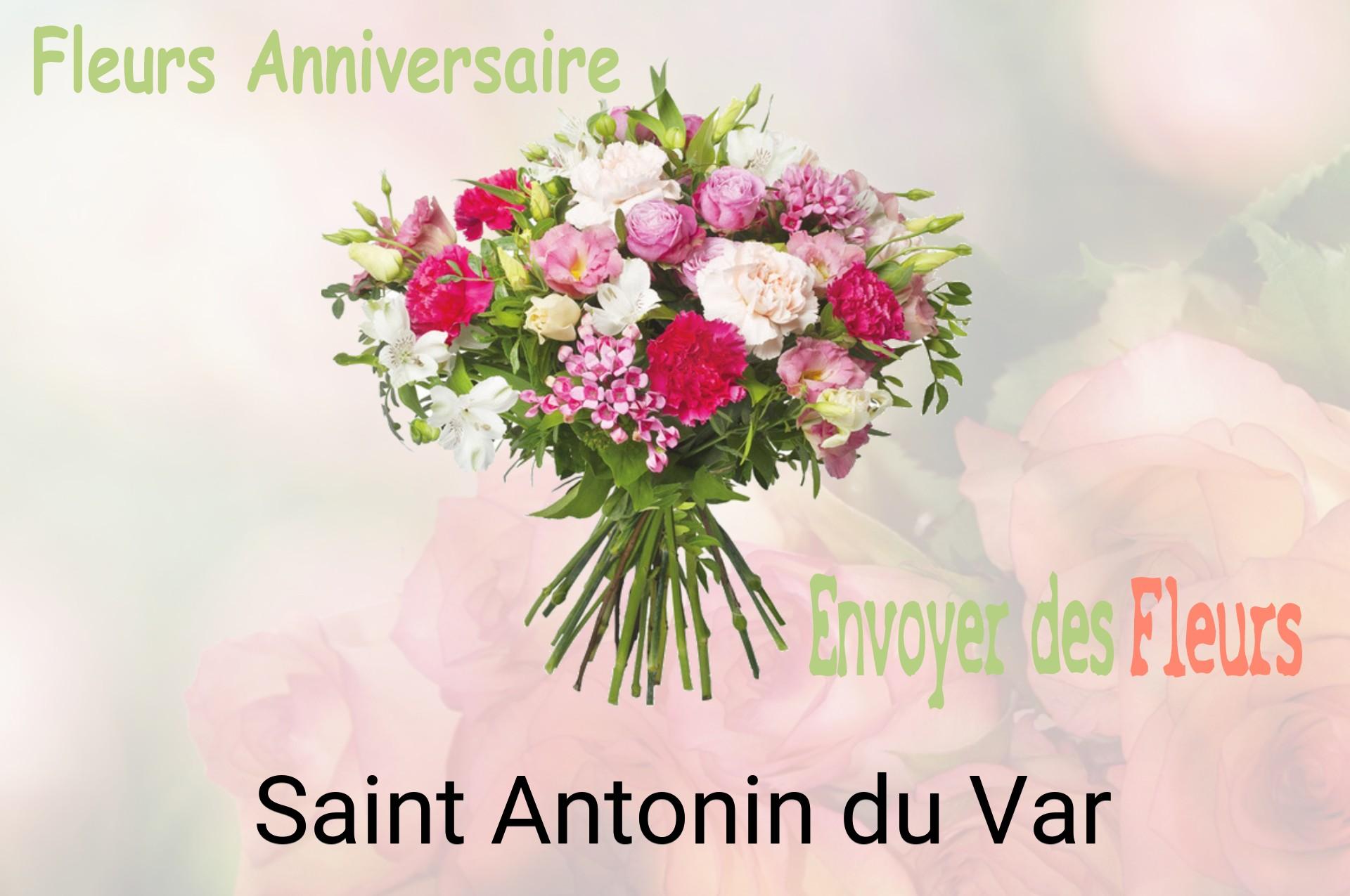 Bouquet de fleurs d’anniversaire livré à Saint-Antonin-du-Var