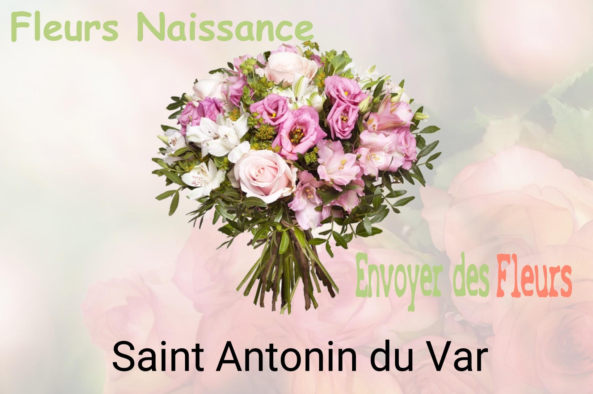 Bouquet de fleurs de naissance livré à Saint-Antonin-du-Var
